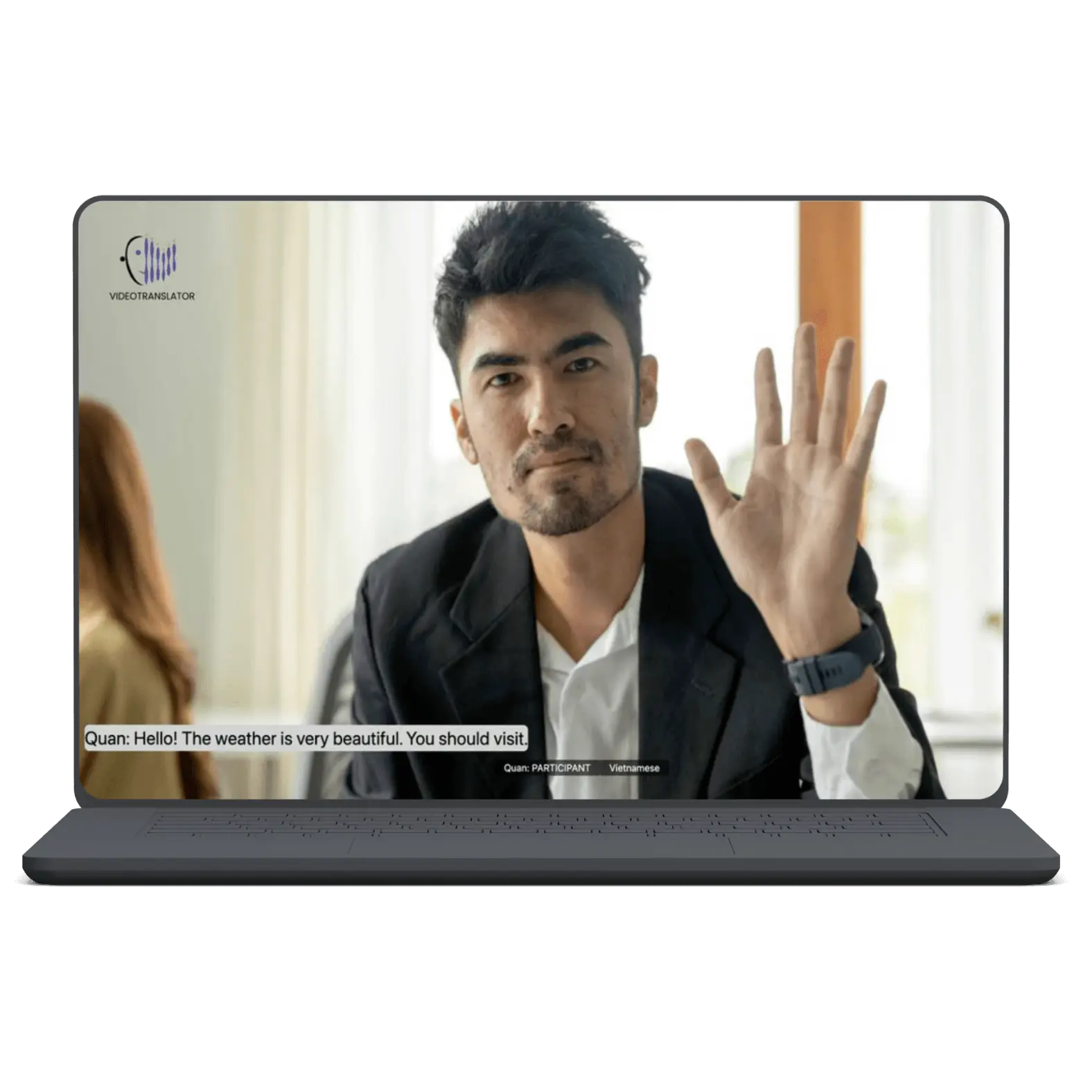 Video call platform interface