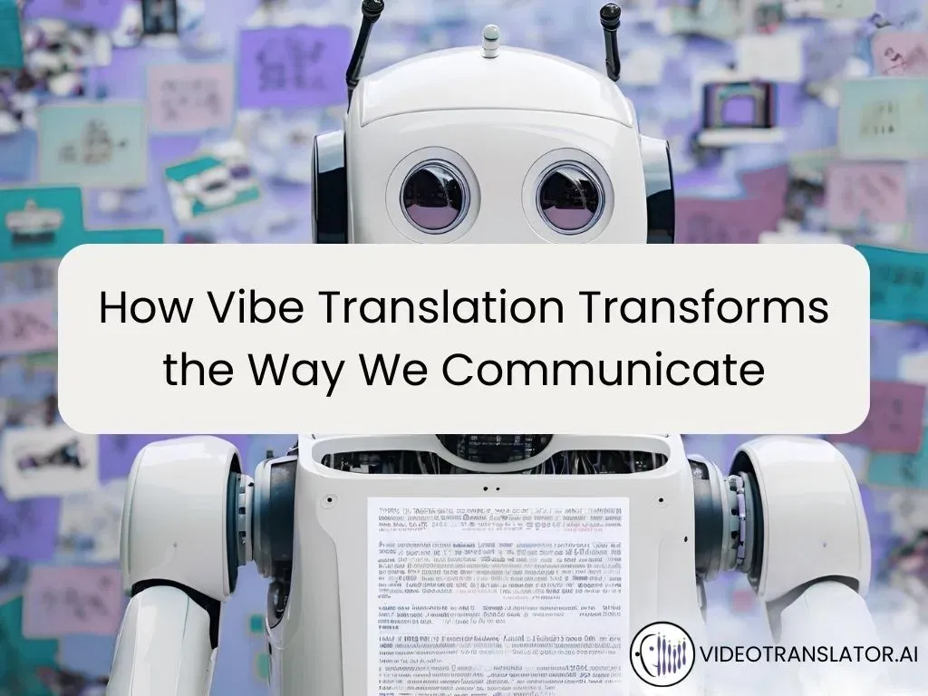How Vibe Translation Transforms the Way We Communicate